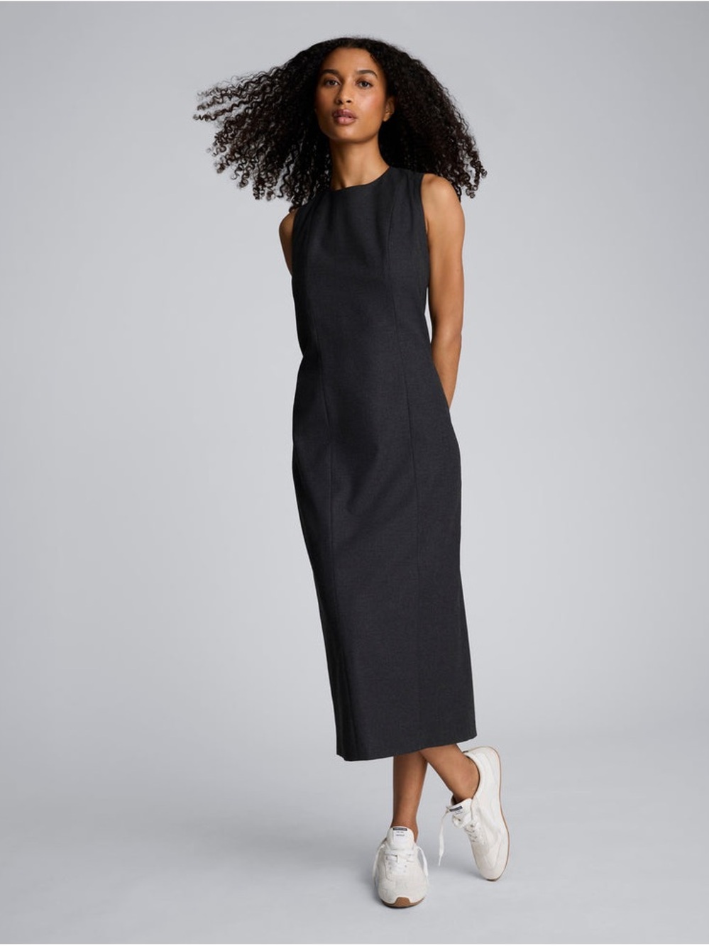 Kenneth Cole Classic Flannel Midi Sheath Dress Size 2 NWT